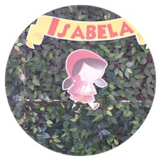 Chapeuzinho vermelho para Isabela