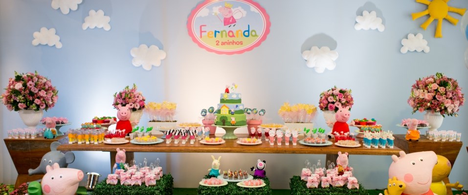 Festa Pepa Pig personalizada por Bel Albano em BH