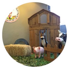 Fazendinha da Minnie para a pequena Daniela 