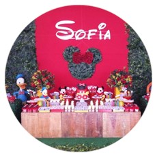 Minnie vermelha para Sofia