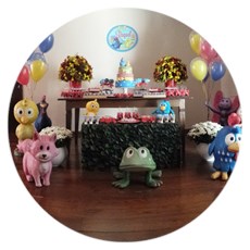 Galinha Pintadinha para Raquel