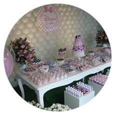 Minnie Rosa para Duda 2 anos