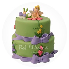 Bolo Tinker Bell - Sininho